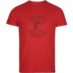 O'Neill EXPLORE T-SHIRT Pánske tričko s krátkym rukávom, červená, veľkosť L