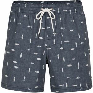 O'Neill MINI PRINT SHORTS Pánske šortky, tmavo sivá, veľkosť M