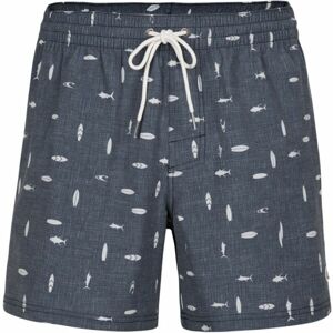 O'Neill MINI PRINT SHORTS Pánske šortky, tmavo sivá, veľkosť XL