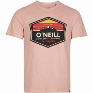O'Neill MTN HORIZON T-SHIRT Pánske tričko, ružová, veľkosť L
