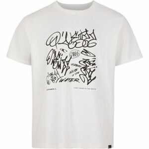 O'Neill GRAFFITI T-SHIRT Pánske tričko, biela, veľkosť L