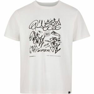 O'Neill GRAFFITI T-SHIRT Pánske tričko, biela, veľkosť S