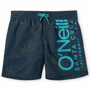 O'Neill CALI FLORAL SHORTS Chlapčenské kúpacie šortky, modrá, veľkosť 128