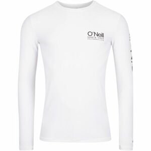 O'Neill CALI L/SLV SKINS Pánske tričko s dlhým rukávom, biela, veľkosť XL