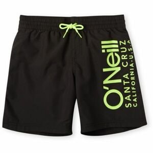 O'Neill ORIGINAL CALI SHORTS Chlapčenské plavecké šortky, čierna, veľkosť 116