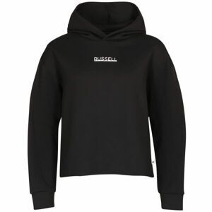 Russell Athletic SWEATSHIRT Dámska mikina, čierna, veľkosť S