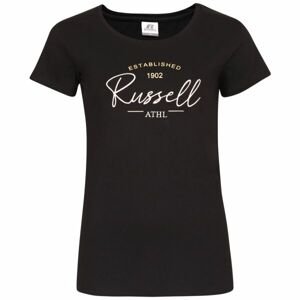 Russell Athletic TEE SHIRT Dámske tričko, čierna, veľkosť S