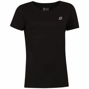 Lotto MSC W TEE JS Dámske tričko, čierna, veľkosť M