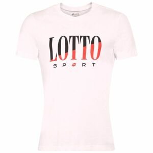Lotto TEE SUPRA VI Pánske tričko, biela, veľkosť M