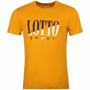 Lotto TEE SUPRA VI Pánske tričko, žltá, veľkosť