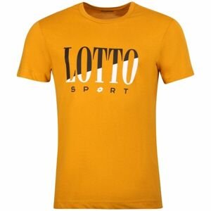 Lotto TEE SUPRA VI Pánske tričko, žltá, veľkosť S