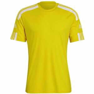 adidas SQUAD 21 JSY SS Pánsky futbalový dres, žltá, veľkosť M