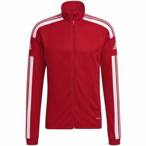 adidas SQ21 TR JKT Pánska futbalová mikina, červená, veľkosť XXL