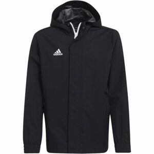 adidas ENT22 AW JKTY Juniorská futbalová bunda, čierna, veľkosť 164