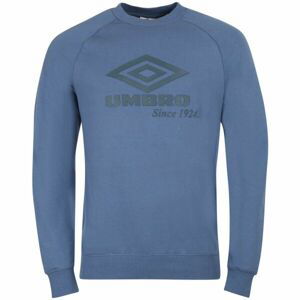 Umbro LARGE LOGO SWEAT Pánska mikina, modrá, veľkosť