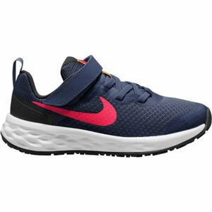 Nike REVOLUTION 6 PS Detská športová obuv, tmavo modrá, veľkosť 28.5