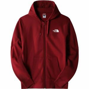 The North Face M OPEN GATE FULLZIP HOODIE Pánska mikina s kapucňou, vínová, veľkosť