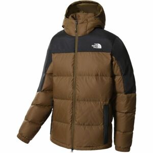 The North Face M DIABLO DOWN HOODIE Pánska páperová bunda, hnedá, veľkosť XL