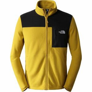 The North Face M HOMESAFE FULL ZIP FLEECE Pánska flísová mikina, žltá, veľkosť L