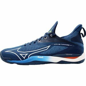 Mizuno WAVE MIRAGE 4 Pánska halová obuv, modrá, veľkosť 41