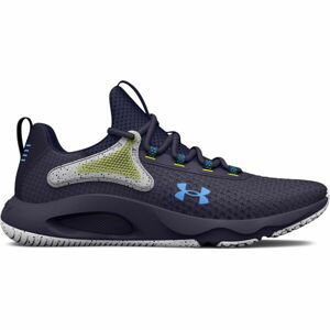 Under Armour HOVR RISE 4 Pánska tréningová obuv, tmavo sivá, veľkosť 45.5