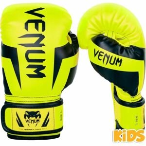 Venum ELITE BOXING GLOVES KIDS - EXCLUSIVE FLUO Detské boxerské rukavice, reflexný neón, veľkosť L