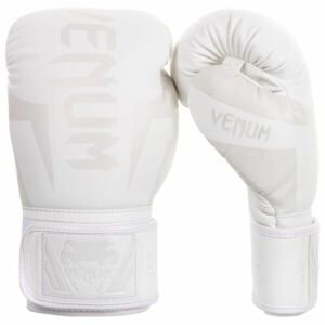 Venum ELITE BOXING GLOVES Boxerské rukavice, biela, veľkosť 12 OZ