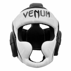 Venum ELITE BOXING HEADGEAR Boxerská prilba, biela, veľkosť UNI