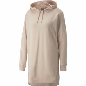 Puma HER HOODED DRESS TR Dámska mikina, ružová, veľkosť L