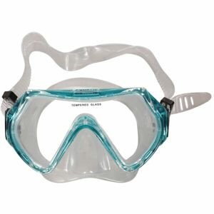 AQUATIC MARE MASK KIDS Juniorská potápačská maska, transparentná, veľkosť os