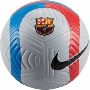 Nike FCB STRIKE Futbalová lopta, biela, veľkosť 5