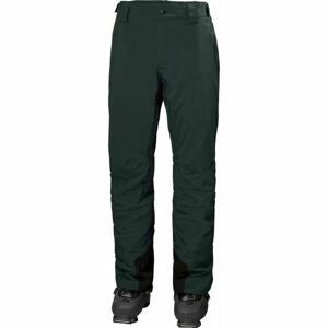 Helly Hansen LEGENDARY INSULATED PANT Lyžiarske nohavice, tmavo zelená, veľkosť