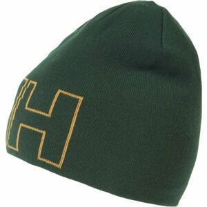 Helly Hansen OUTLINE BEANIE Čiapka, tmavo zelená, veľkosť