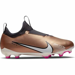 Nike JR ZOOM VAPOR 15 ACADEMY FG/MG Detské kopačky, oranžová, veľkosť 32