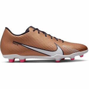 Nike MERCURIAL VAPOR 15 CLUB FG/MG Pánske kopačky, zlatá, veľkosť 43