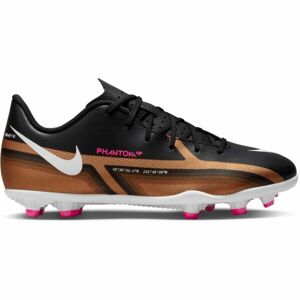 Nike JR PHANTOM GT2 CLUB FG/MG Detské kopačky, čierna, veľkosť 33.5