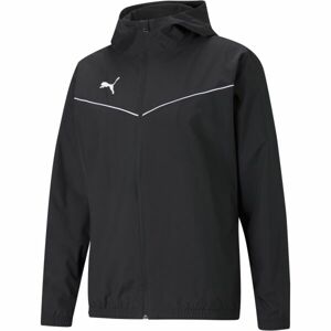 Puma TEAMRISE ALL WEATHER JACKET Pánska bunda, čierna, veľkosť M