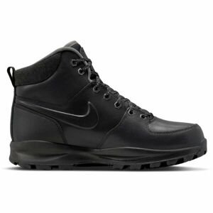 Nike MANOA LEATHER SE Pánska zimná obuv, čierna, veľkosť 44