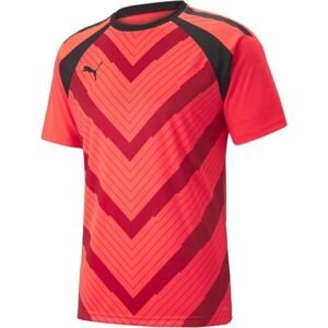 Puma TEAMLIGA GRAPHIC JERSEY Pánske futbalové tričko, oranžová, veľkosť M