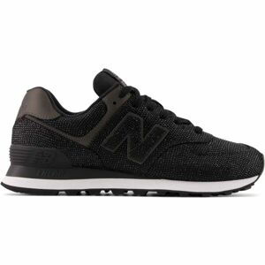 New Balance WL574KB2 Dámska voľnočasová obuv, čierna, veľkosť 37