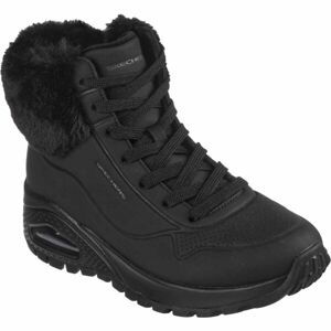 Skechers UNO RUGGED Dámska zateplená obuv, čierna, veľkosť 37