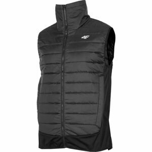 4F TREKKING  VEST MEN´S Pánska páperová vesta, čierna, veľkosť