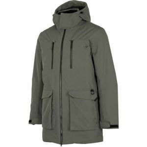 4F COAT MEN´S Pánsky kabát, khaki, veľkosť