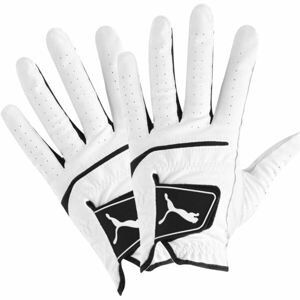 Puma FLEX LITE 2pk LH Pánske golfové rukavice, biela, veľkosť M