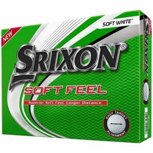 SRIXON SOFT FEEL 12 pcs Golfové loptičky, biela, veľkosť os