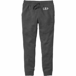 GAP V-HERITAGE LOGO JOGGER Pánske tepláky, tmavo sivá, veľkosť M