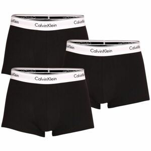 Calvin Klein MODERN CTN STRETCH-TRUNK 3PK Pánske boxerky, čierna, veľkosť L