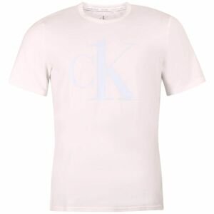 Calvin Klein S/S CREW NECK Pánske tričko, biela, veľkosť S