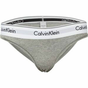 Calvin Klein MODERN COTTON-BRAZILIAN Dámske nohavičky, sivá, veľkosť