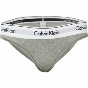 Calvin Klein MODERN COTTON-BRAZILIAN Dámske nohavičky, sivá, veľkosť XS